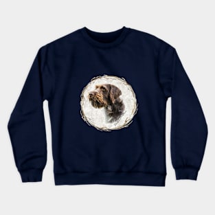 German Wirehaired Pointer Crewneck Sweatshirt